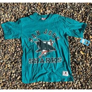 San Jose Sharks NHL TShirt - Size Large UniSex